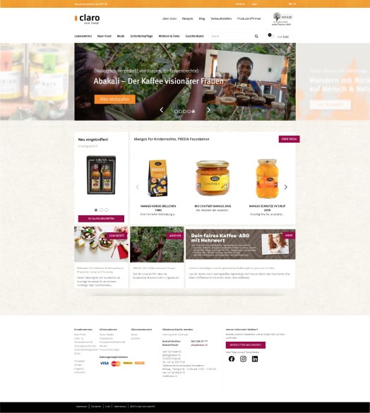 E-Commerce-Darstellung von verschiedenen Shopify Onlineshop, die verschiedene Modelle und Farben präsentieren.